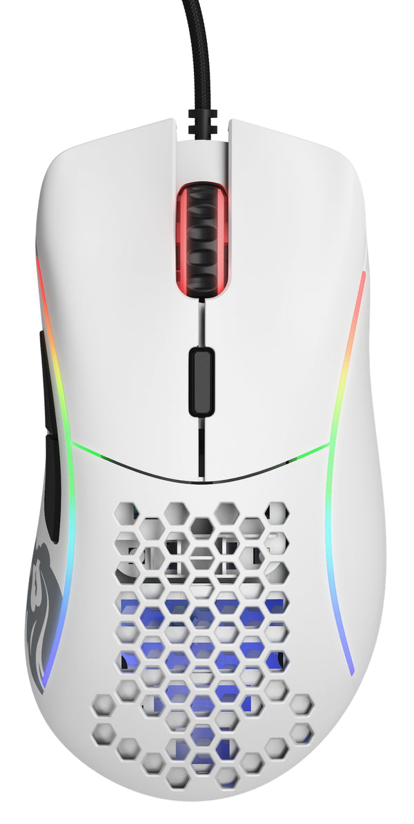 Glorious Gaming Model D Maus rechts USB Typ-A Optisch 12000 DPI