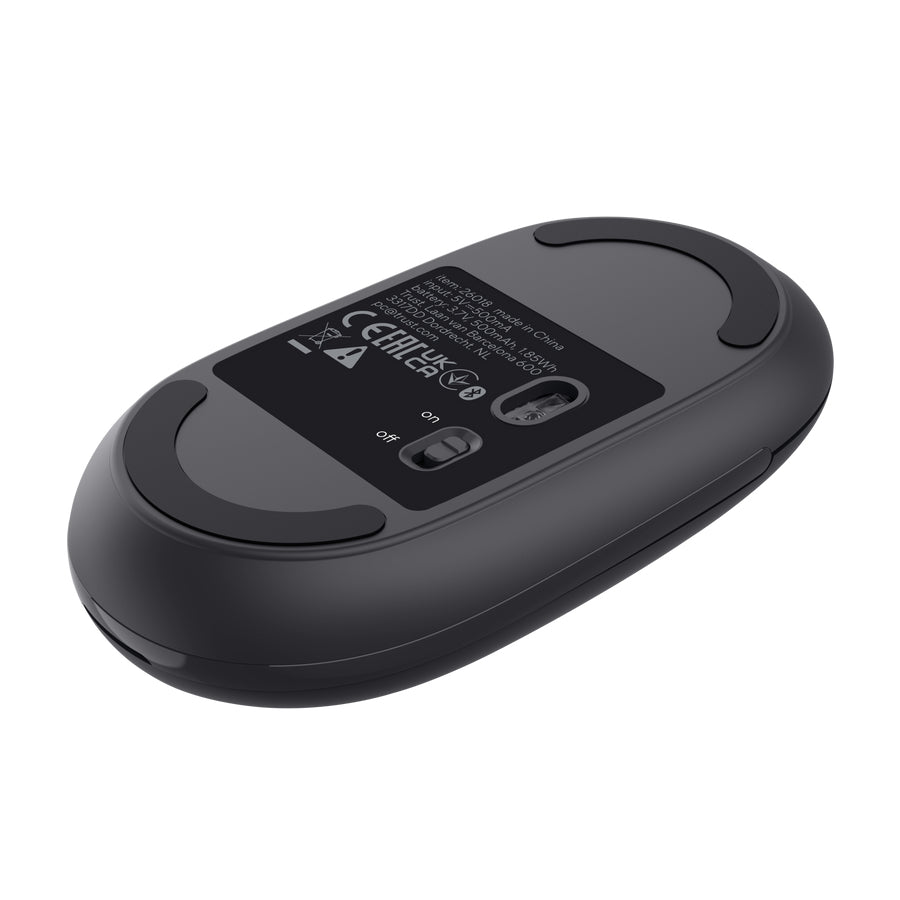 Trust Seron Slim Multi Maus Büro Beidhändig RF Wireless + Bluetooth Optisch 3200 DPI