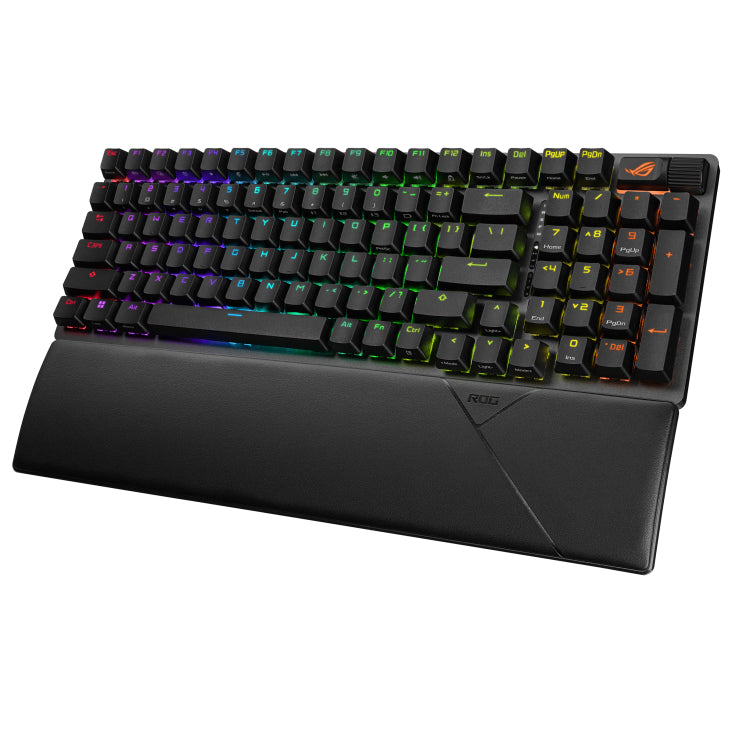 ASUS ROG Strix Scope II 96 Wireless Tastatur Gaming USB + RF Wireless + Bluetooth AZERTY Französisch Schwarz