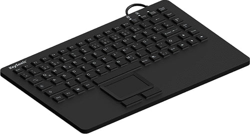 KeySonic KSK-5230 IN (UK) Industrie Tastatur, USB, Touchpad, schwarz, 2 Maustasten, wasserdicht IP68