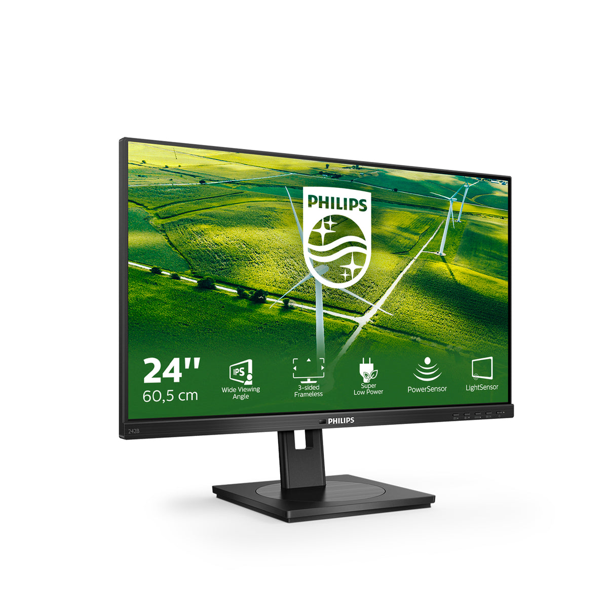 Philips 242B1G/00 Computerbildschirm 60,5 cm (23.8") 1920 x 1080 Pixel Full HD LED Schwarz