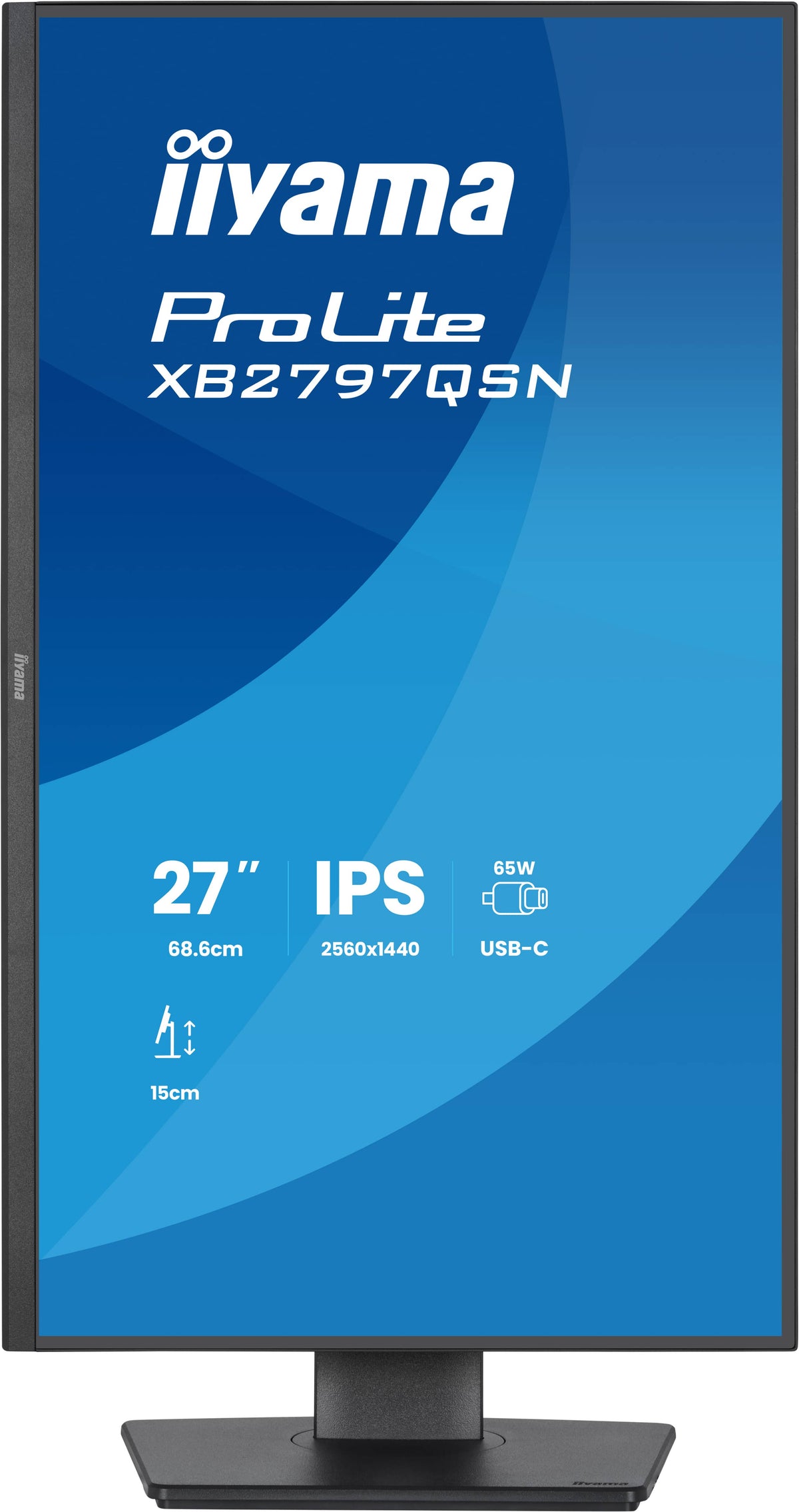 iiyama ProLite XB2797QSN-B1 Computerbildschirm 68,6 cm (27") 2560 x 1440 Pixel Quad HD LCD Schwarz