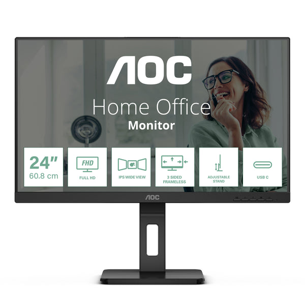 AOC 24P3CV Computerbildschirm 60,5 cm (23.8") 1920 x 1080 Pixel Full HD LED Schwarz