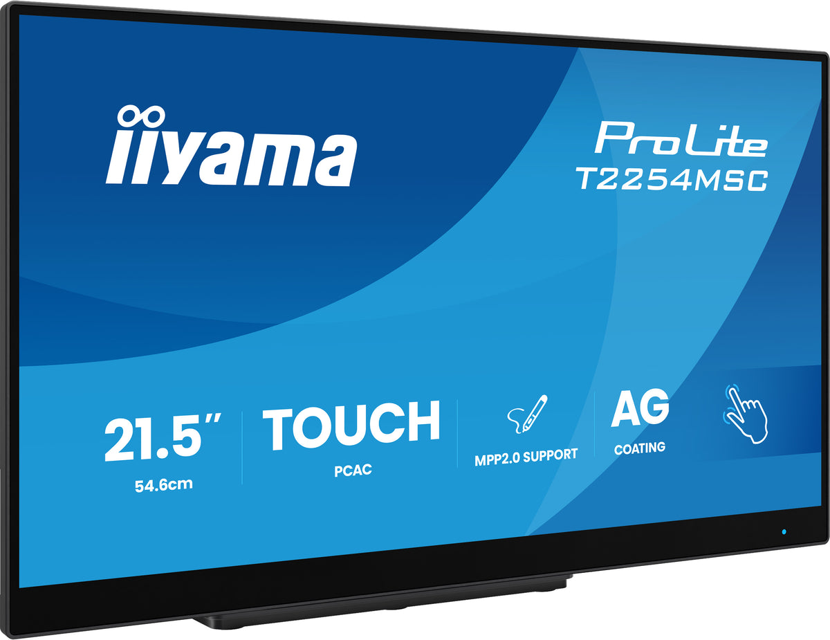 iiyama T2254MSC-B2AG Computerbildschirm 54,6 cm (21.5") 1920 x 1080 Pixel Full HD LED Touchscreen Schwarz