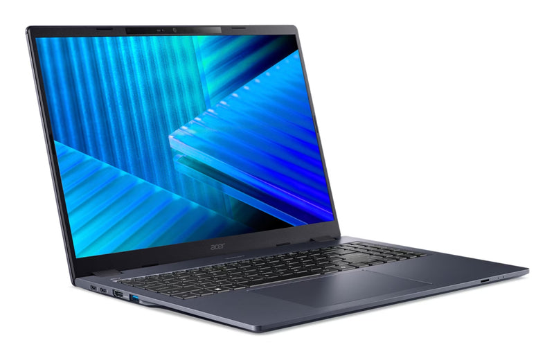Acer TravelMate P4 TMP416-54-TCO-710X Intel Core Ultra 7 255U Laptop 40,6 cm (16") WUXGA 16 GB DDR5-SDRAM 1 TB SSD Wi-Fi 7 (802.11be) Windows 11 Pro Blau