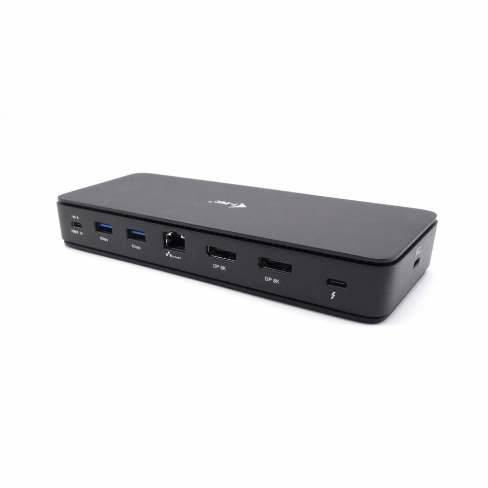 Station d'accueil i-tec Thunderbolt 4 Double DisplayPort PRO + Power Delivery 92 W