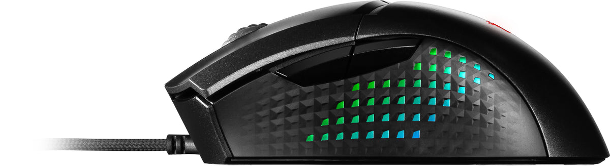 MSI CLUTCH GM51 LIGHTWEIGHT WIRELESS Maus Gaming rechts RF Wireless + Bluetooth + USB Type-C Optisch 26000 DPI