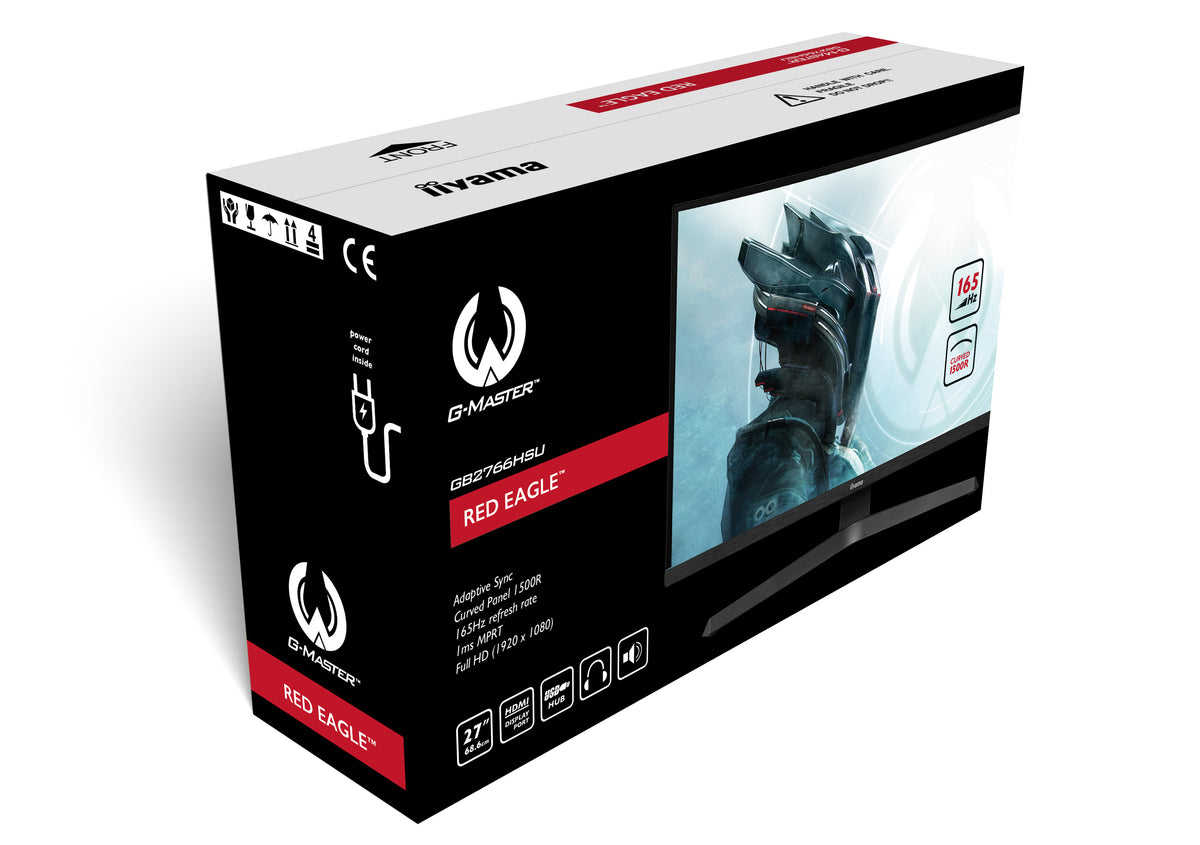 iiyama G-MASTER GB2766HSU-B1 Computerbildschirm 68,6 cm (27") 1920 x 1080 Pixel Full HD LED Schwarz