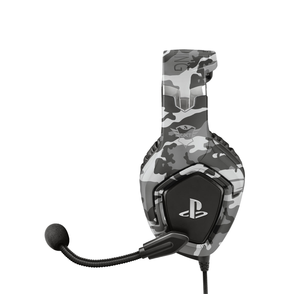 Trust GXT 488 Forze PS4 Kopfhörer Kabelgebunden Kopfband Gaming Schwarz, Grau