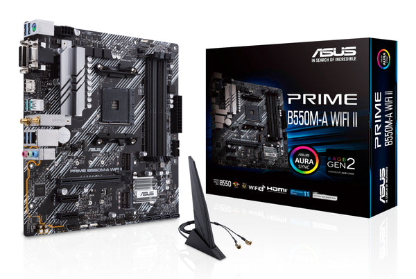 ASUS PRIME B550M-A WIFI II AMD B550 Sockel AM4 micro ATX