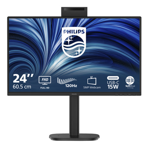 Philips 3000 series 24B2N3200JH/00 Computerbildschirm 60,5 cm (23.8") 1920 x 1080 Pixel Full HD LCD Schwarz