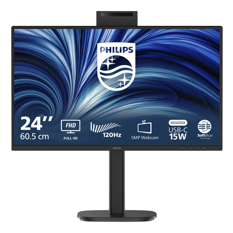 Philips 3000 series 24B2N3200JH/00 Computerbildschirm 60,5 cm (23.8") 1920 x 1080 Pixel Full HD LCD Schwarz