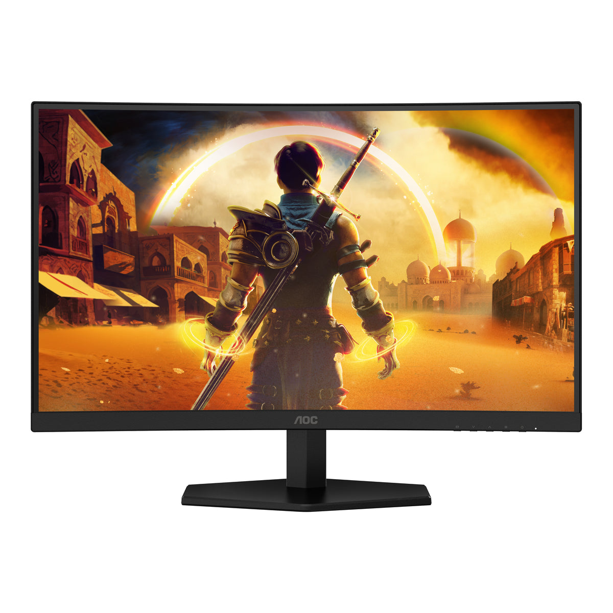 AOC C27G42ZEP Écran de PC 68,6 cm (27") 1920 x 1080 pixels Full HD LCD Noir, Rouge