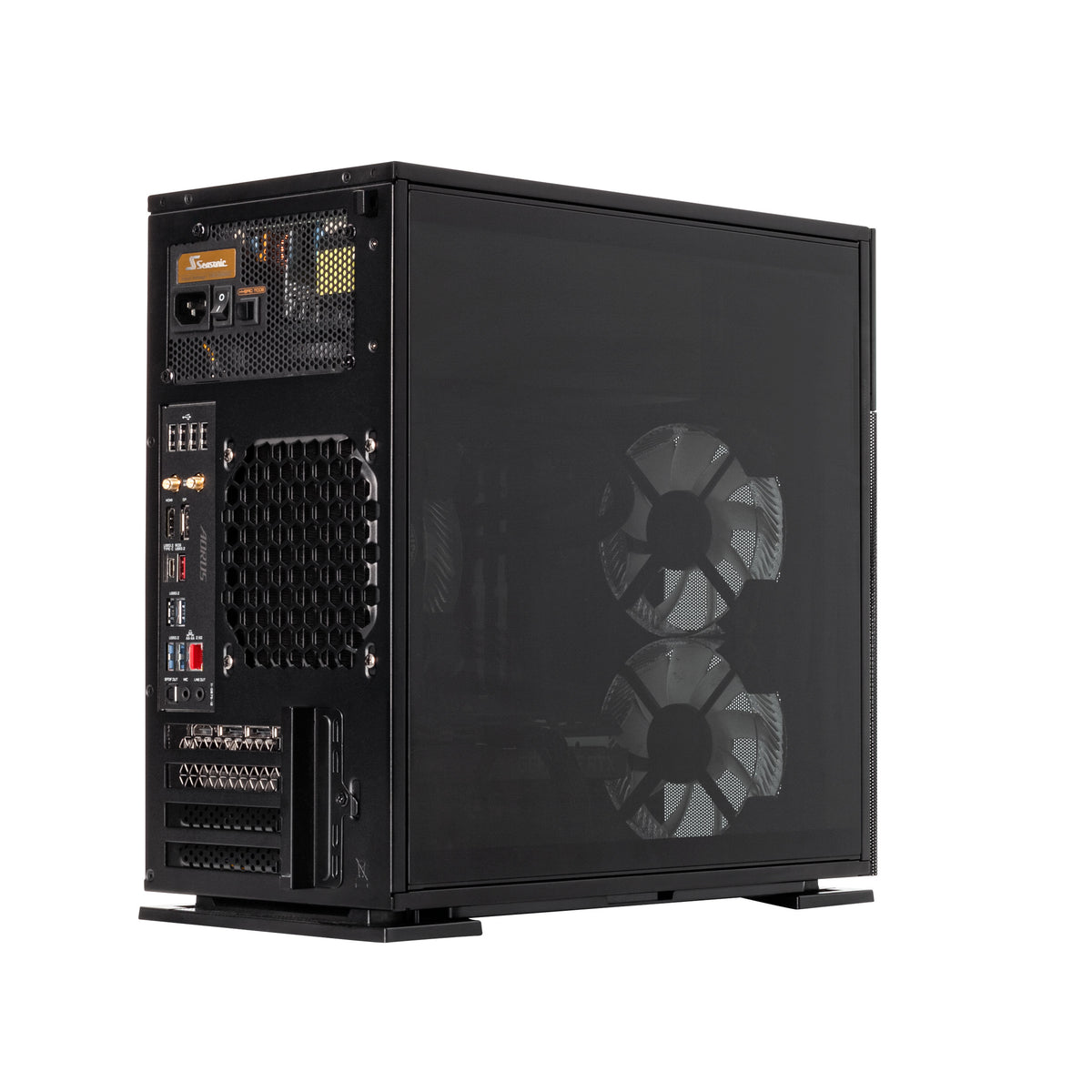 ERAZER Engineer X30 (MD 340056) EU Intel® Core™ i7 i7-14700 32 GB DDR4-SDRAM 2 TB SSD NVIDIA GeForce RTX 5070 Windows 11 Home Tower PC Flüssigkeitskühlsystem Schwarz