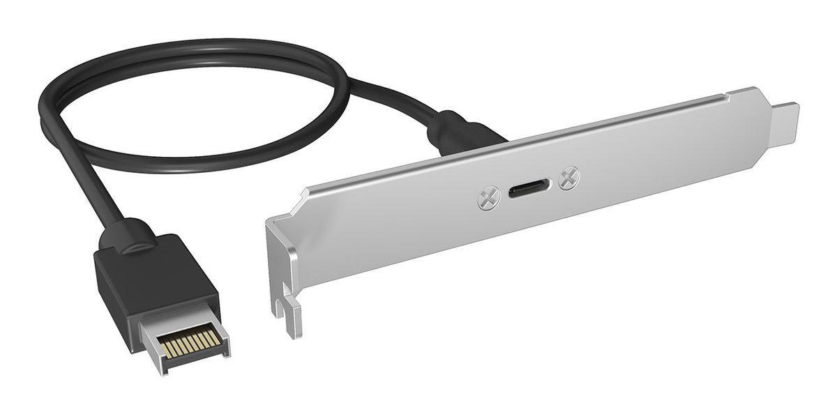 ICY BOX IB-AC553, Adapter USB 20 Gbit/s von Type-E Port auf USB Type-C Port