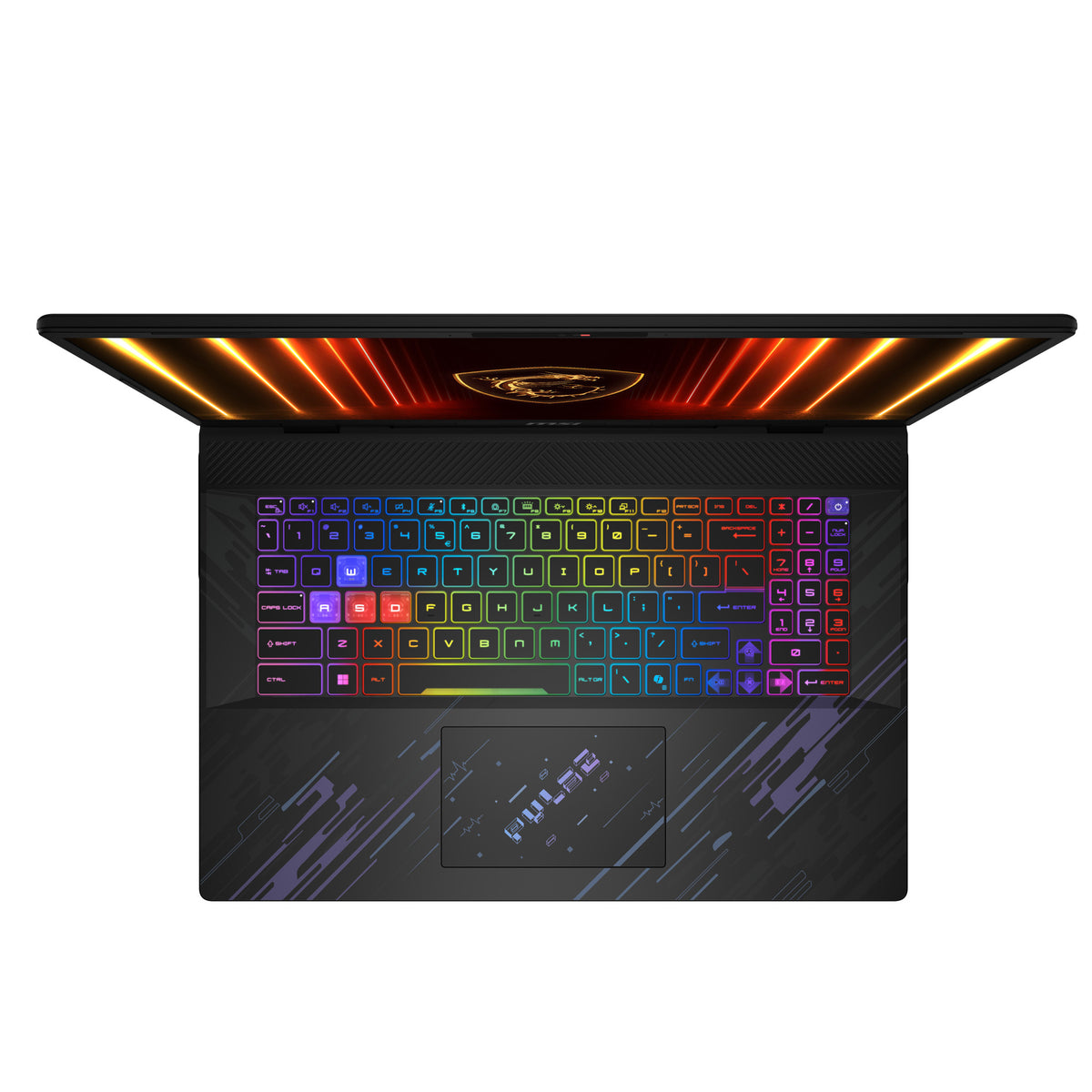 MSI Pulse A17 AI+ C3XWGKG-004FR Copilot+ PC AMD Ryzen AI 9 HX 370 Laptop 43,2 cm (17") Quad HD+ 16 GB DDR5-SDRAM 1 TB SSD NVIDIA GeForce RTX 5070 Wi-Fi 6E (802.11ax) Windows 11 Home Schwarz AZERTY Französisch
