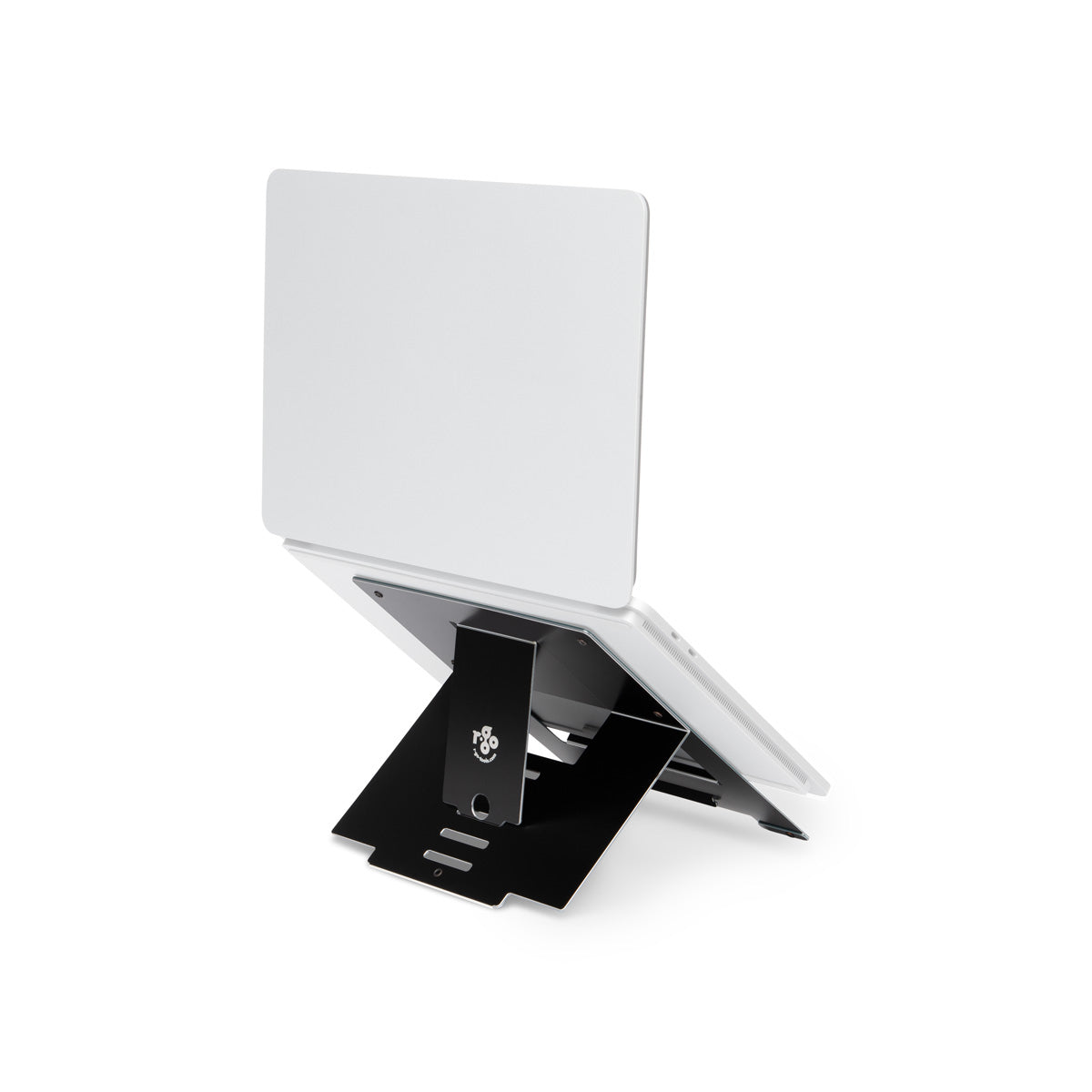 R-Go Tools Laptopständer R-Go Riser Flexible, ergonomisch, faltbarer und einstellbarer Laptopständer, Schwarz
