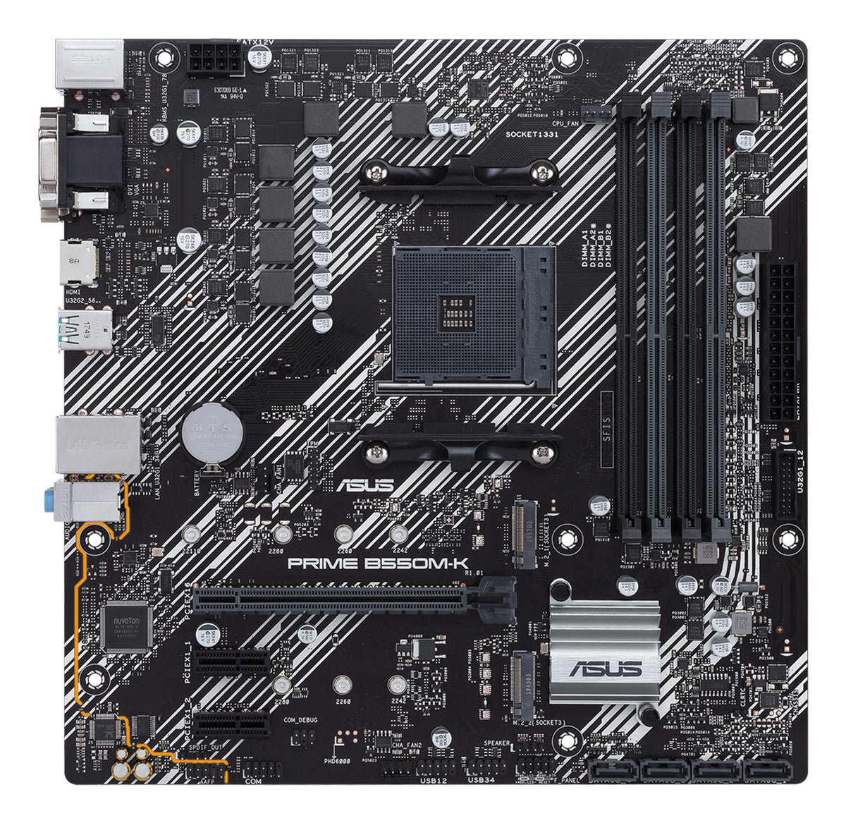 ASUS PRIME B550M-K AMD B550 Sockel AM4 micro ATX