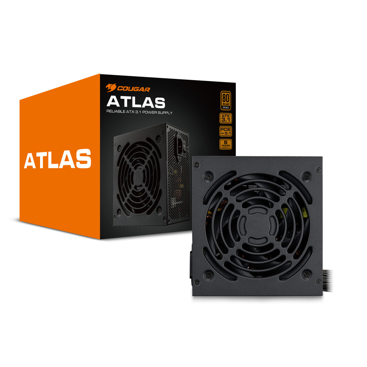 COUGAR Netzteil ATLAS 750W ATX3.1 / 80 Plus Bronze