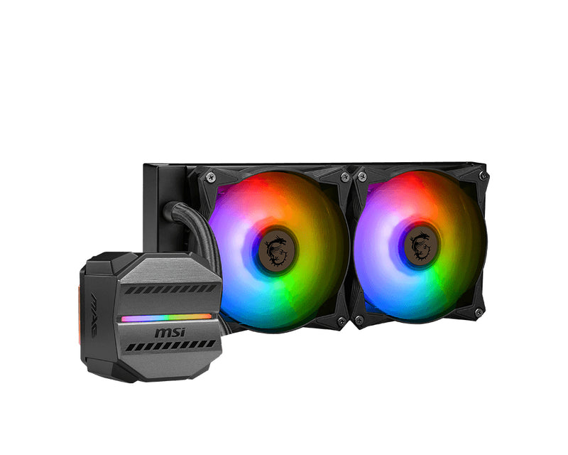 MSI MAG Coreliquid M240 Prozessor All-in-One-Flüssigkeitskühler 12 cm Schwarz