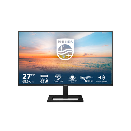 Philips 1000 series 27E1N1600AE/00 Computerbildschirm 68,6 cm (27") 2560 x 1440 Pixel Quad HD LCD Schwarz