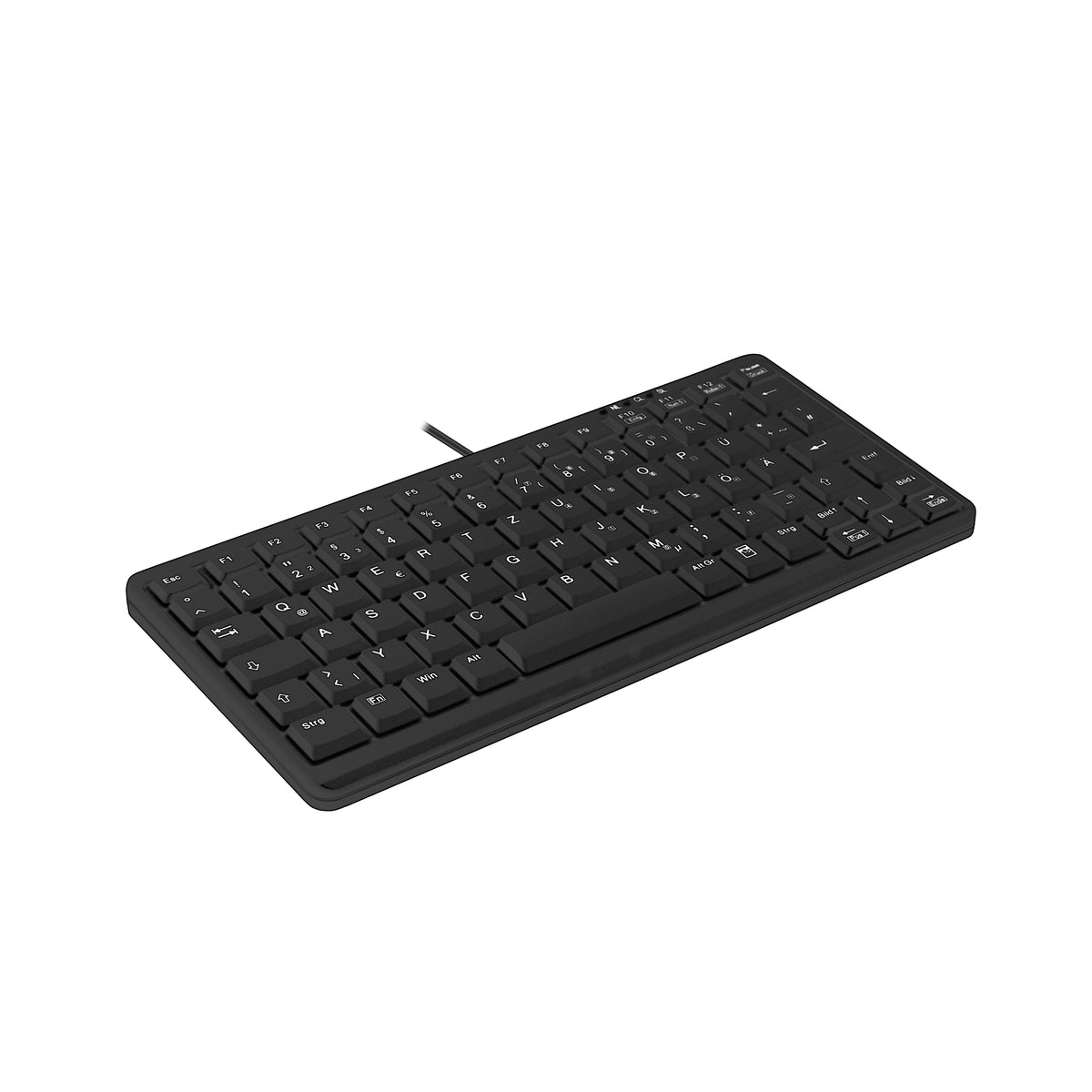 Contour Design Active Key Contour Industrietastatur IP68 Mini Kabelgebunden Schwarz DE 4100
