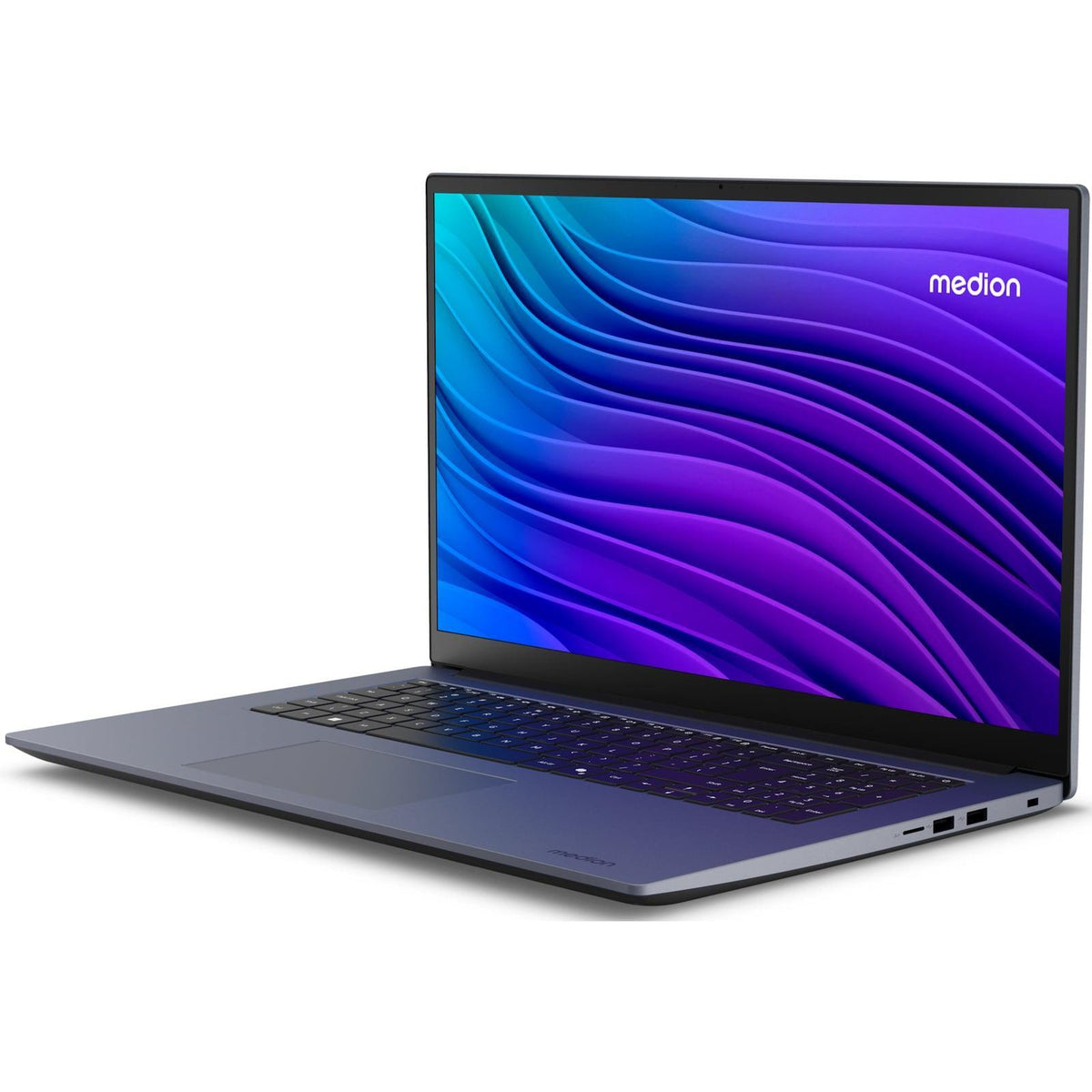 MEDION Avantum 17 E1e Intel Core 5 N100 Laptop 43,9 cm (17.3") Full HD 4 GB DDR4-SDRAM 128 GB SSD Wi-Fi 5 (802.11ac) Windows 11 Home Schwarz