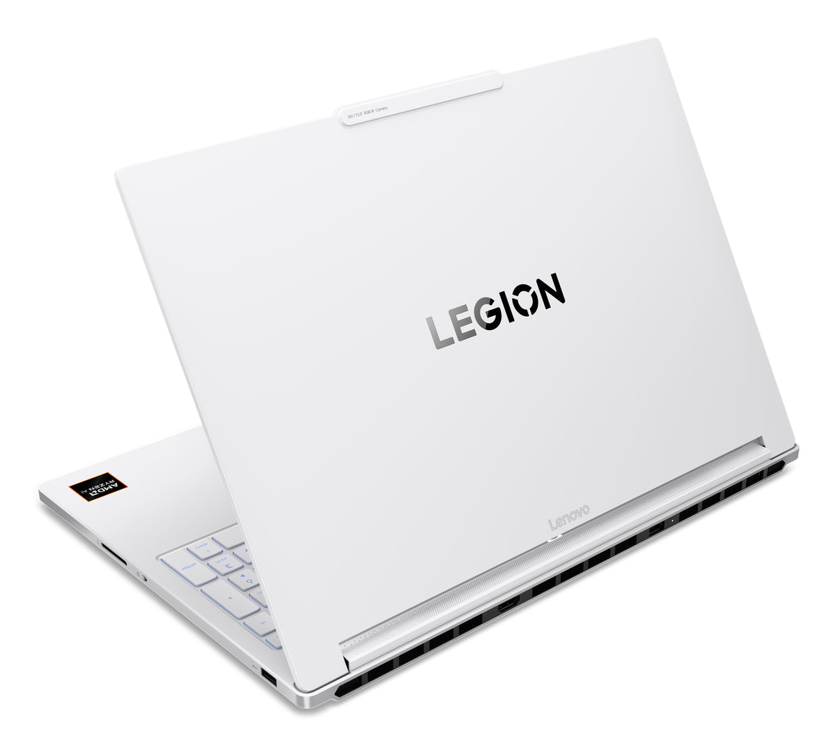 Lenovo Legion 7 16AGP11 Copilot+ PC AMD Ryzen AI 9 HX PRO 470 Laptop 40,6 cm (16") WQXGA 32 GB LPDDR5x-SDRAM 1 TB SSD NVIDIA GeForce RTX 5060 Wi-Fi 7 (802.11be) Windows 11 Home Weiß Deutsch
