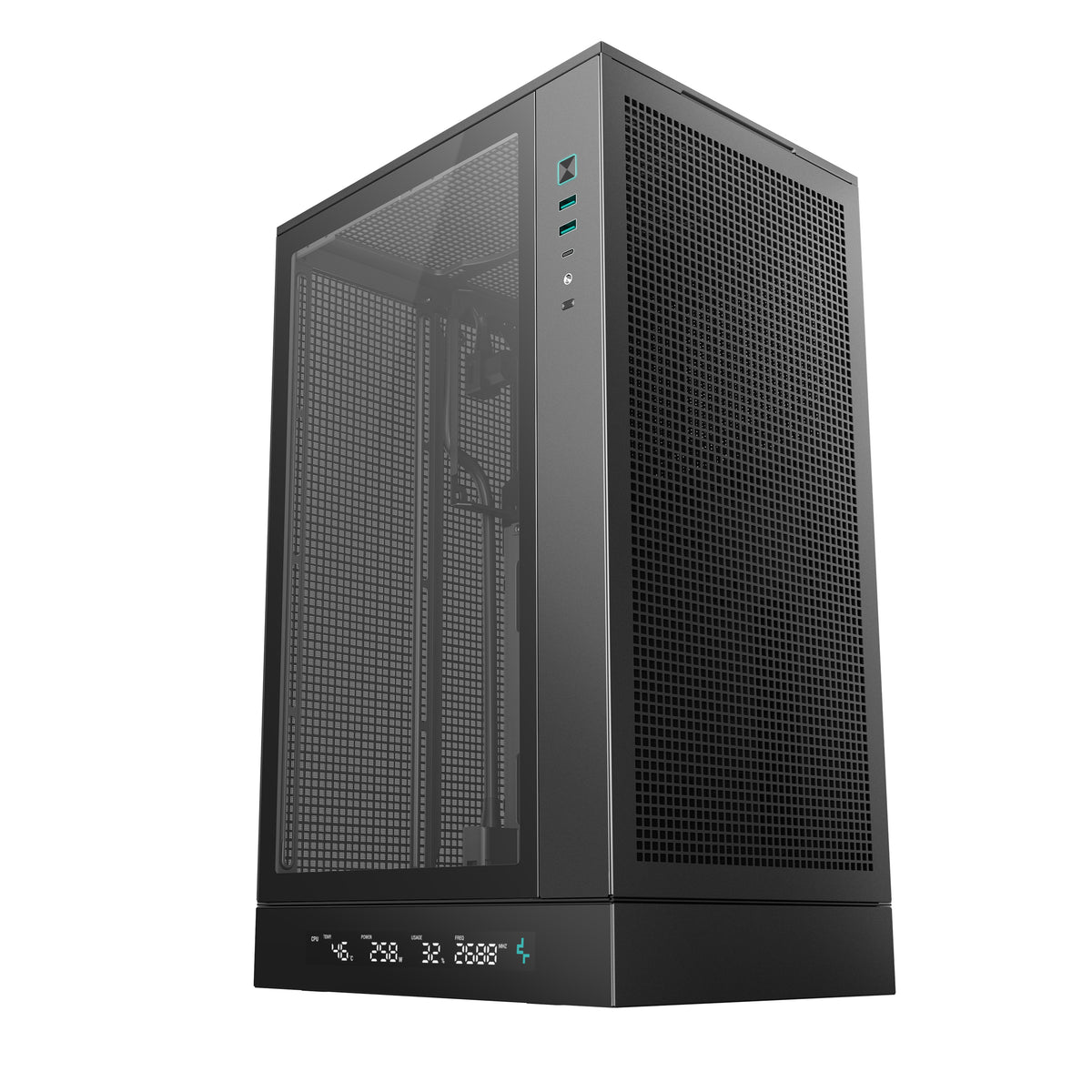 DeepCool CH270 Digital Mini Tower Schwarz
