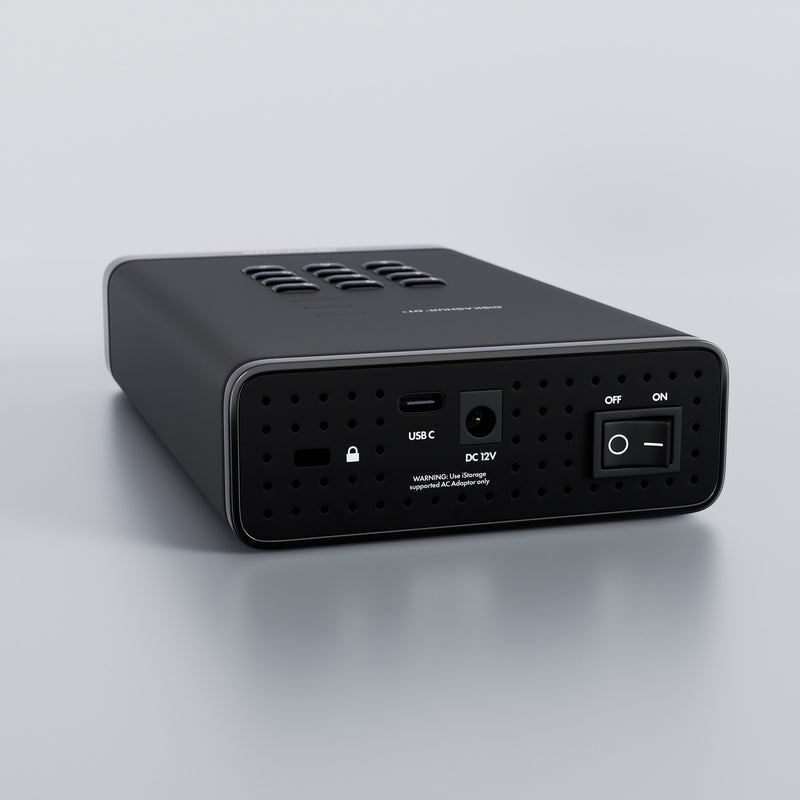 iStorage IS-DT3-256-26000-F Externe Festplatte 26 TB USB Typ-C 3.2 Gen 1 (3.1 Gen 1) Schwarz