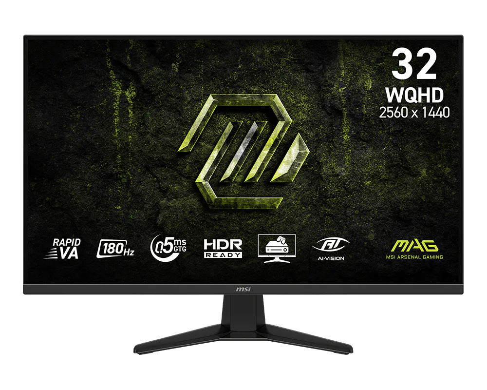 MSI MAG 325QFDE E18V Computerbildschirm 80 cm (31.5") 2560 x 1440 Pixel Wide Quad HD LED Schwarz