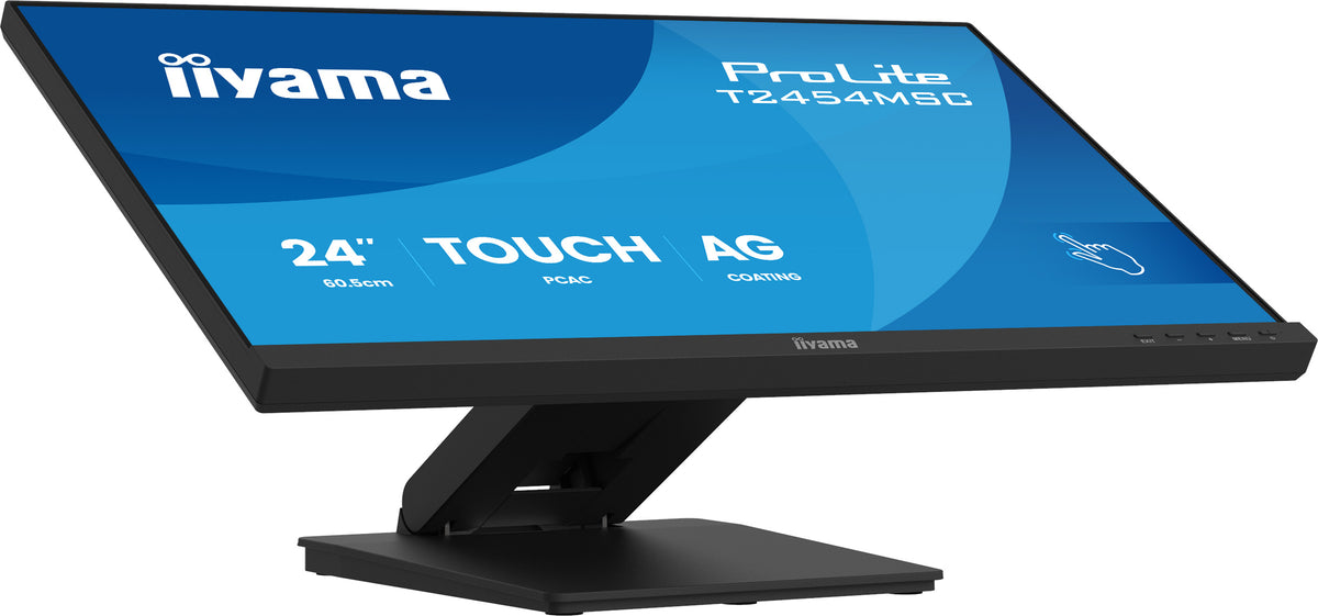 iiyama ProLite T2454MSC-B3AG Computerbildschirm 60,5 cm (23.8") 1920 x 1080 Pixel Full HD LED Touchscreen Multi-Nutzer Schwarz