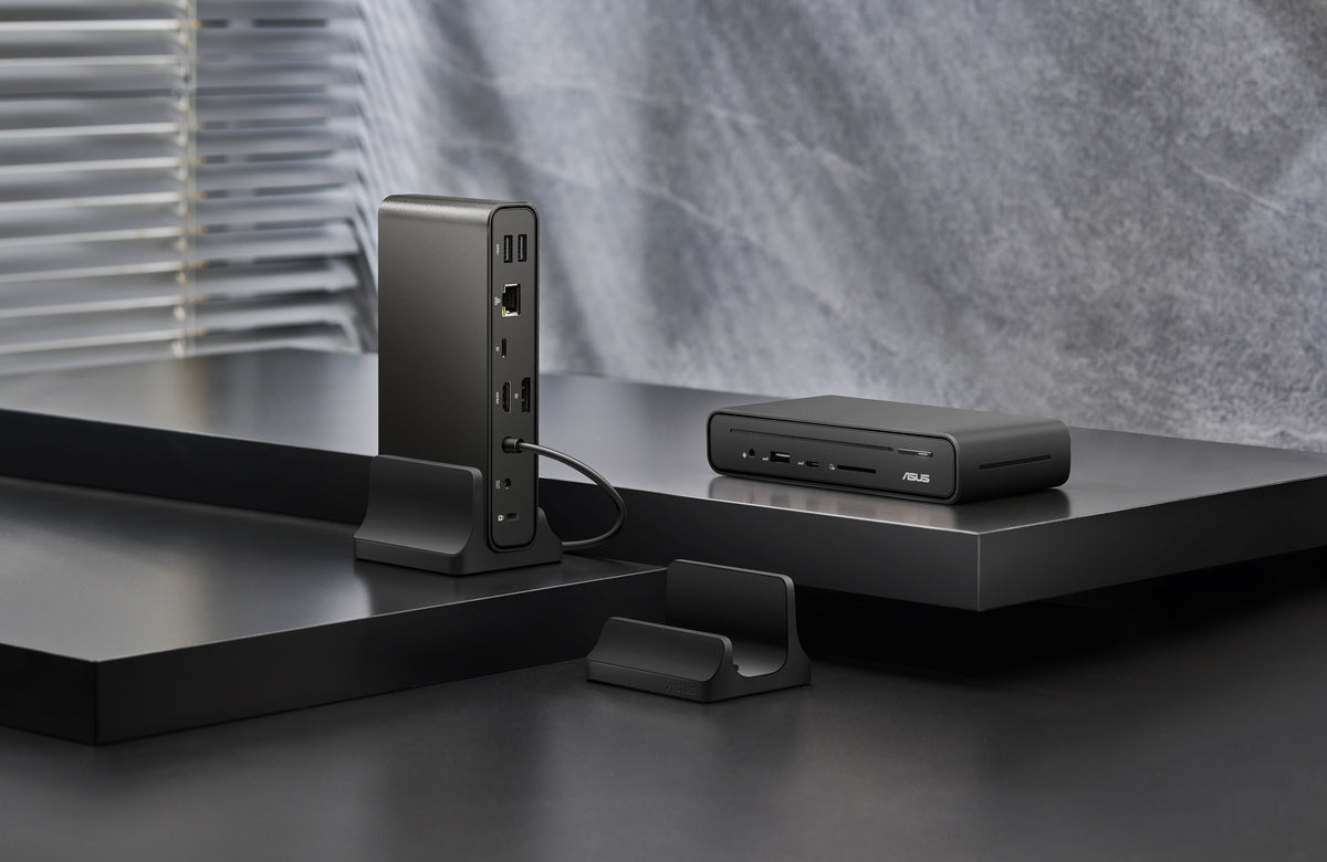 ASUS Triple Display USB-C Dock DC300 Andocken USB 3.2 Gen 2 (3.1 Gen 2) Type-C Schwarz
