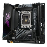 GIGABYTE Z890I AORUS ULTRA Mainboard - Unterstützt Intel Core Ultra (Serie 2) CPUs, 8+1+2 Phasen VRM, bis zu 8800MHz DDR5 (OC), 1xPCIe 5.0 + 1xPCIe 4.0, Wi-Fi 7, 2.5GbE LAN, Thunderbolt 4