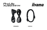 iiyama ProLite XUB2491H-B1 Computerbildschirm 60,5 cm (23.8") 1920 x 1080 Pixel Full HD LED Schwarz