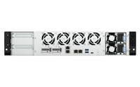 QNAP TS-H1073BXEU-RP NAS Rack (2U) Ryzen Embedded V1780B 8 GB DDR4 QNAP QTS Schwarz