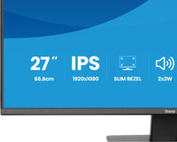 iiyama ProLite X2793HSU-B1 Computerbildschirm 68,6 cm (27") 1920 x 1080 Pixel Full HD LED Schwarz
