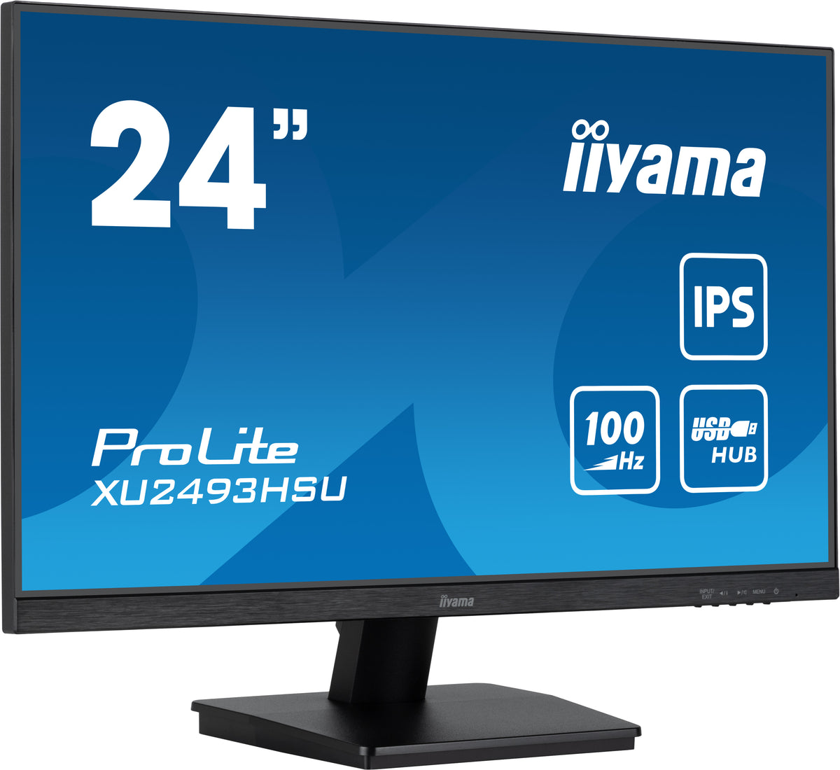 iiyama ProLite XU2493HSU-B7 Écran d'ordinateur 60,5 cm (23.8") 1920 x 1080 pixels Full HD LED Noir