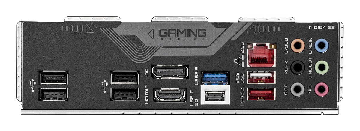 GIGABYTE B760 GAMING X GEN5 Mainboard – Unterstützt Intel Core Prozessoren der 14. Generation, 8+1+1 Phasen VRM, bis zu 5600 MHz DDR5, 3 x PCIe 4.0 M.2, 2.5 GbE LAN, USB 3.2 Gen 2