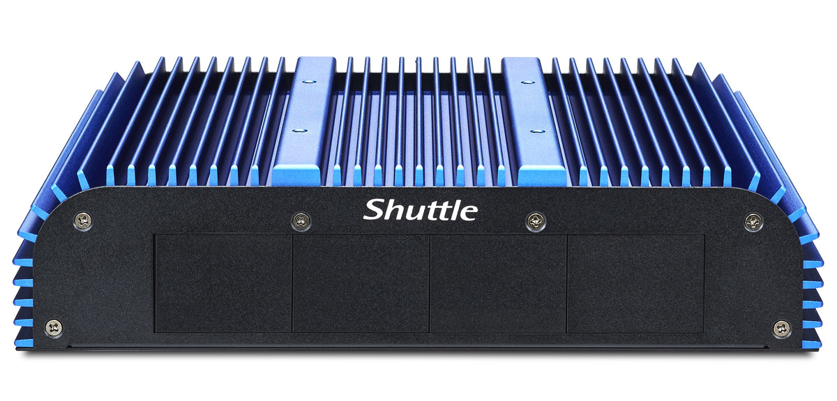Shuttle BPCAL02-i3 industrial Box-PC, Core i3-1215U , 2x SO-DIMM, 2x LAN, 1x COM, 1xHDMI,4x USB, lüfterlos, 24/7 Dauerbetrieb