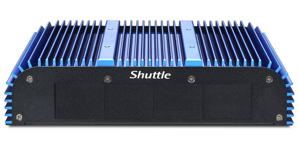 Shuttle BPCAL02-i3 Box-PC industriel, Core i3-1215U, 2x SO-DIMM, 2x LAN, 1x COM, 1x HDMI, 4x USB, sans ventilateur, fonctionnement continu 24/7