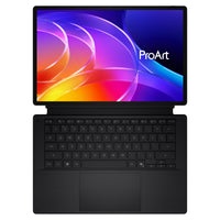 ASUS ProArt PZ14 HT7407NA-SN042W Copilot+ PC Snapdragon X2E-88-100 Laptop 35,6 cm (14") Touchscreen 3K 32 GB LPDDR5x-SDRAM 1 TB SSD Wi-Fi 7 (802.11be) Windows 11 Home Schwarz QWERTZ Deutsch