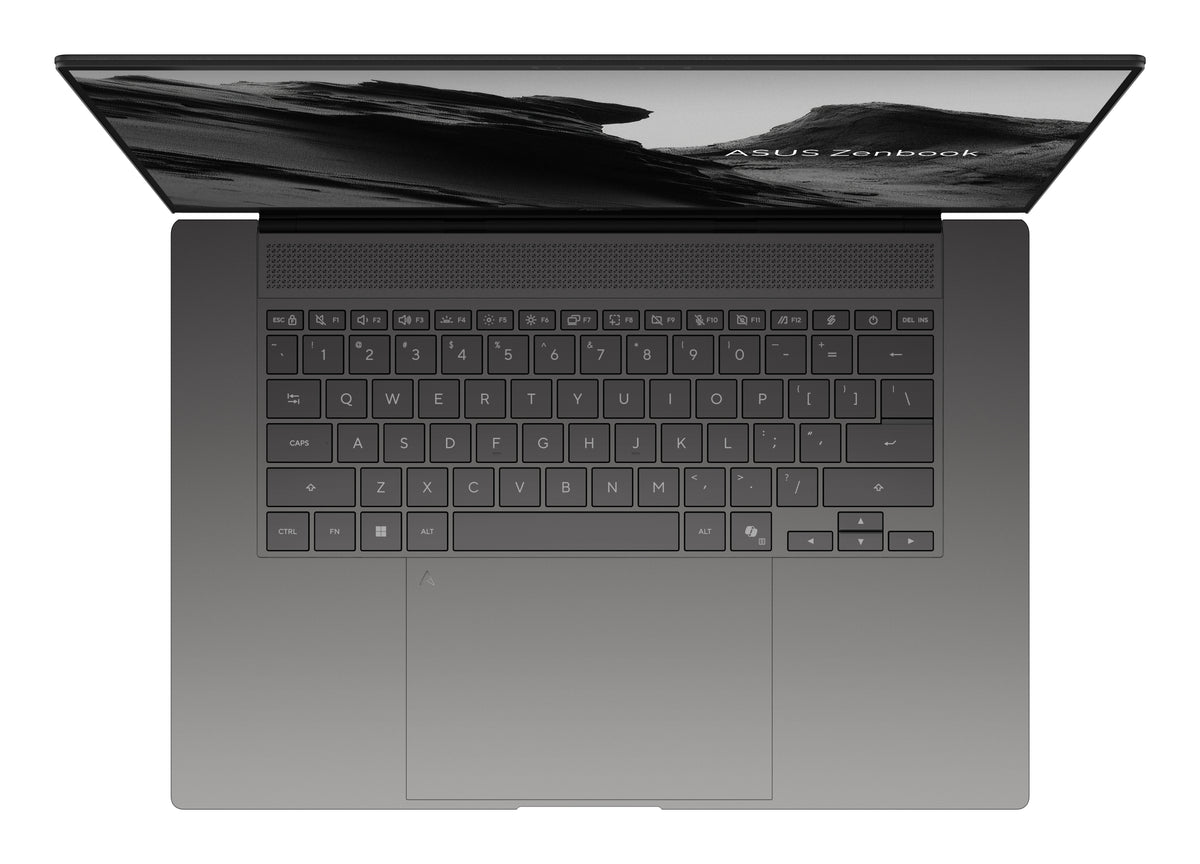 ASUS Zenbook S16 UM5606GA-SR564W Copilot+ PC AMD Ryzen AI 7 445 Laptop 40,6 cm (16") Touchscreen WQXGA+ 16 GB LPDDR5x-SDRAM 512 GB SSD Wi-Fi 7 (802.11be) Windows 11 Home Grau QWERTZ Deutsch