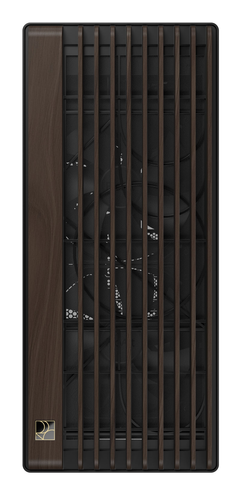 ASUS ProArt PA602 Wood Edition Modern Black - Metal Panel Midi Tower Schwarz, Holz