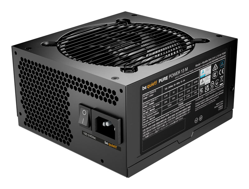 be quiet! Pure Power 13 M | 750W Netzteil 20+4 pin ATX ATX Schwarz