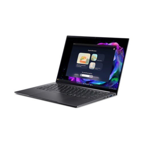 Acer Swift SFX14-61G-R56L AMD Ryzen AI 9 365 Laptop 35,6 cm (14") WQXGA+ 32 GB LPDDR5x-SDRAM 2 TB SSD NVIDIA GeForce RTX 5070 Wi-Fi 6E (802.11ax) Windows 11 Home Grau