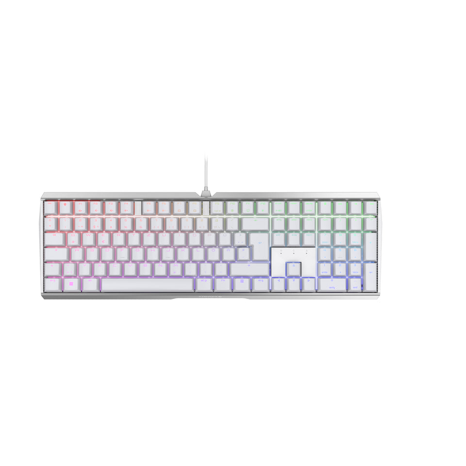 CHERRY MX 3.0S RGB Clavier de jeu USB QWERTZ allemand blanc