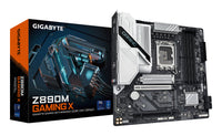 GIGABYTE Z890M GAMING X Mainboard - Unterstützt Intel Core Ultra (Serie 2) CPUs, 8+1+2 Phasen VRM, bis zu 8800MHz DDR5 (OC), 1xPCIe 5.0 + 2xPCIe 4.0, 2.5GbE LAN, USB 3.2 Gen 1