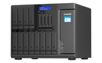 QNAP TS-1655 NAS Tower Intel Atom® C5125 8 GB DDR4 0 TB QNAP Turbo System Schwarz