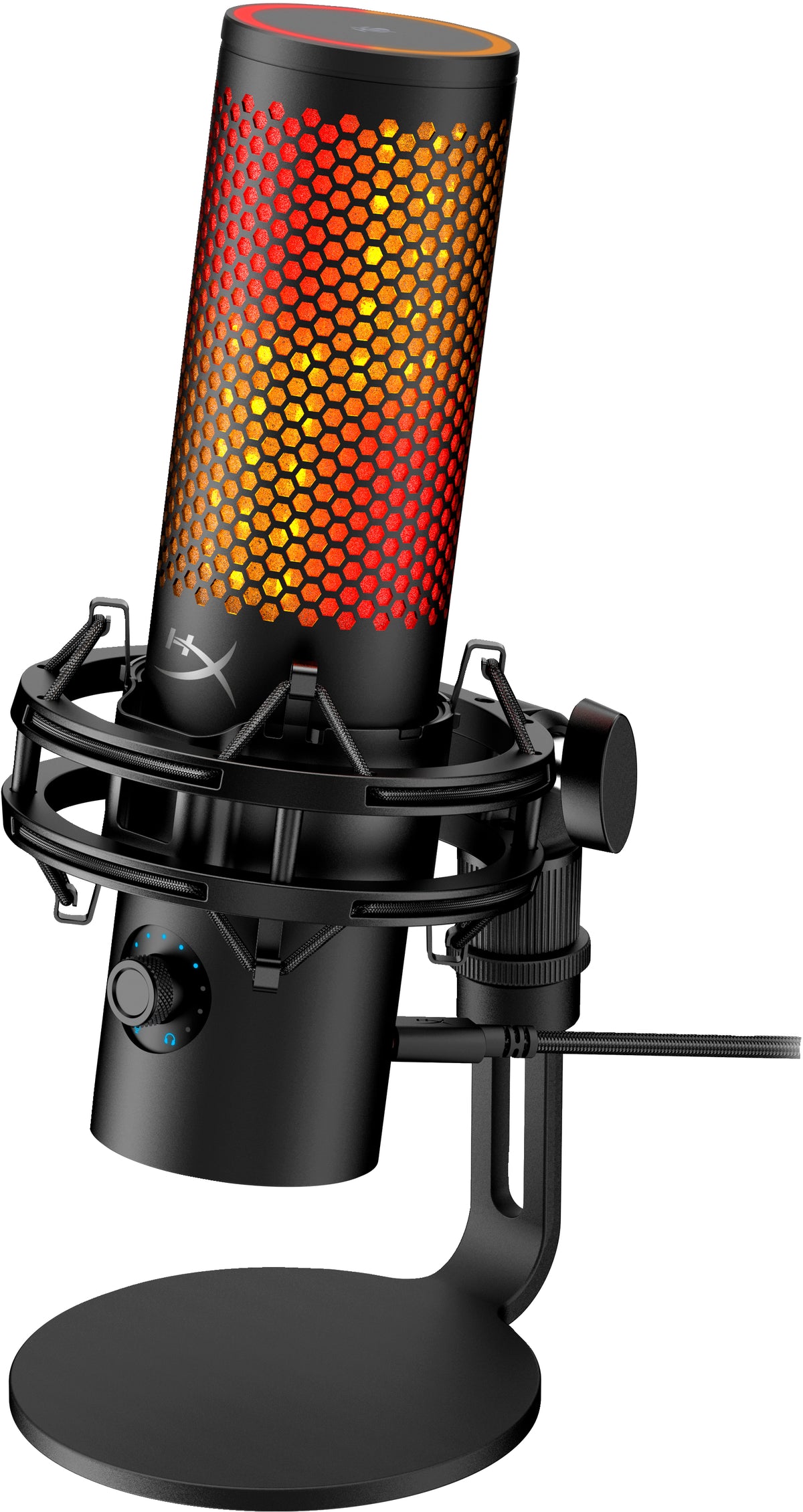 HyperX QuadCast 2 S - USB Microphone (Black) Schwarz Tischmikrofon